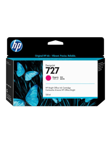 HP 727 original Ink cartridge B3P20A magenta standard capacity 130 ml 1-pack