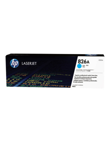 HP 826A original Toner cartridge CF311A cyan standard capacity 31.500 pages 1-pack