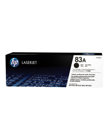 HP 83A original Toner cartridge CF283A black standard capacity 1.500 pages 1-pack