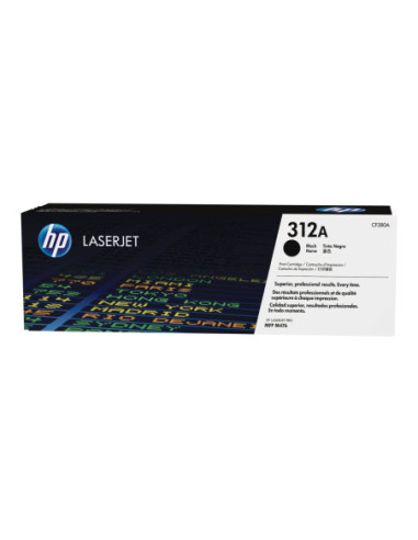 HP 312A original Toner cartridge CF380A black standard capacity 2.400 pages 1-pack