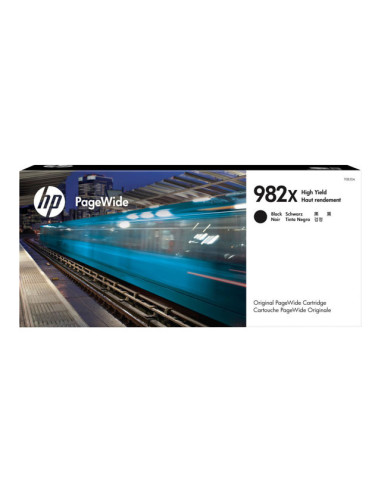 HP 982X High Yield Black Original PageWide Cartridge