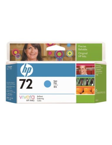 HP 72 original Ink cartridge C9371A cyan high capacity 130ml 1-pack