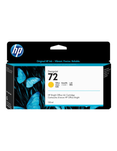 HP 72 original Ink cartridge C9373A yellow high capacity 130ml 1-pack