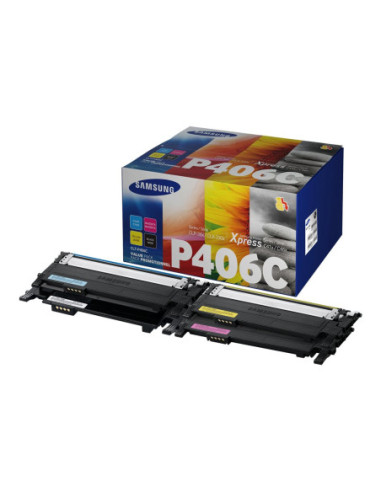 SAMSUNG original Toner cartridge LT-P406Cartridge/ELS 4-pk CartridgeYMK Toner cartridge SU375A