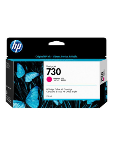 HP 730 130 ml Magenta Ink Cartridge