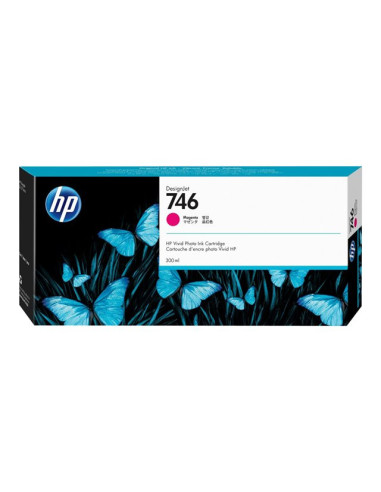 HP 746 300-ml Magenta Ink Cartridge