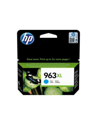 HP 963XL High Yield Cyan Original Ink Cartridge