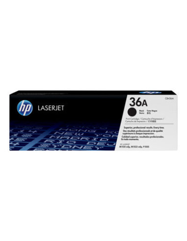 HP 36A original LaserJet Toner cartridge CB436A black standard capacity 2.000 pages 1-pack