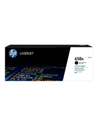 HP 658A Black LaserJet Toner Cartridge