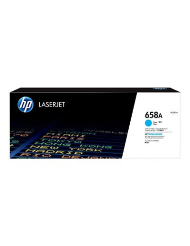 HP 658A Cyan LaserJet Toner Cartridge