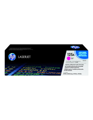 HP 125A original Colour LaserJet Toner cartridge CB543A magenta standard capacity 1.400 pages 1-pack