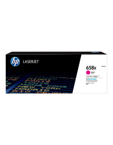 HP 658X Magenta LaserJet Toner Cartridge