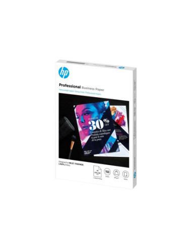 HP Prof Biz Gls 180g A4 150sh FSC Paper