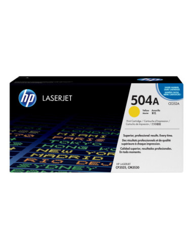 HP 504A original Colour LaserJet Toner cartridge CE252A yellow standard capacity 7.000 pages 1-pack ColorSphere