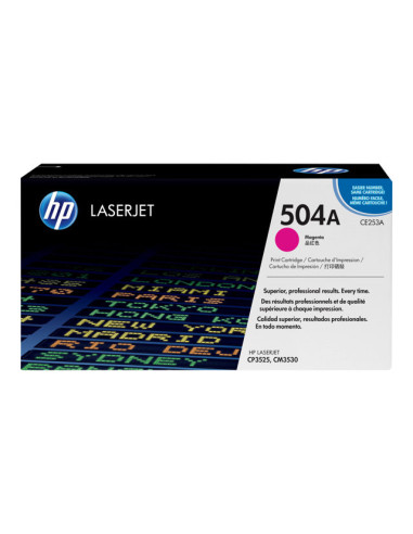 HP 504A original Colour LaserJet Toner cartridge CE253A magenta standard capacity 7.000 pages 1-pack ColorSphere