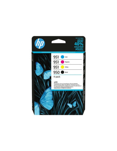 HP 950 Black 951 CMY Original Ink Cartridge 4-Pack