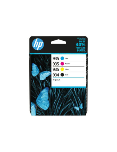 HP 934 Black 935 CMY Ink Cartridge 4-Pack