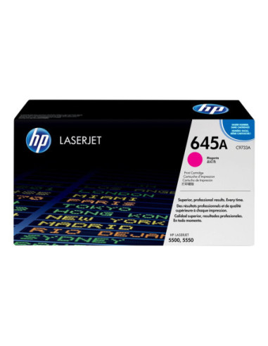 HP 645A original Colour LaserJet Toner cartridge C9733A magenta standard capacity 13.000 pages 1-pack