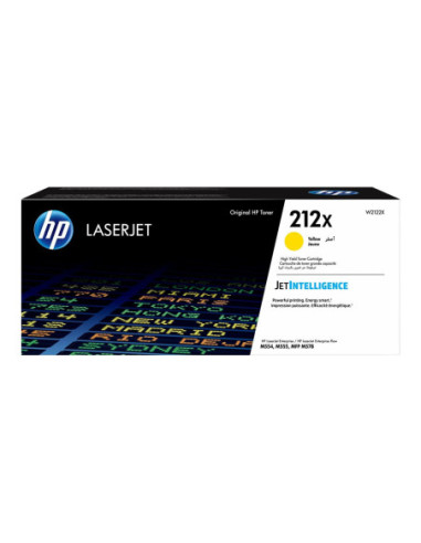 HP 212X High Yield Yellow Original LaserJet Toner Cartridge