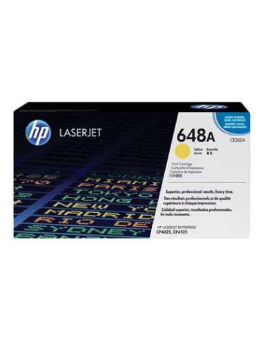 HP 648A original Color LaserJet Toner cartridge CE262A yellow standard capacity 11.000 pages 1-pack