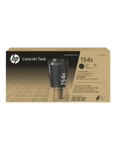 HP 154X High Yield Black Original LaserJet Tank Toner Reload Kit