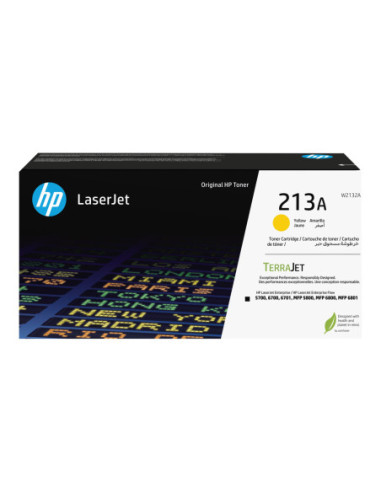 HP 213A Yellow Original LaserJet Toner Cartridge