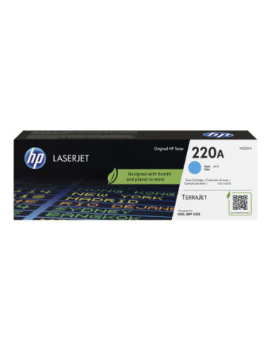 HP 220A Cyan Original LaserJet Toner Cartridge