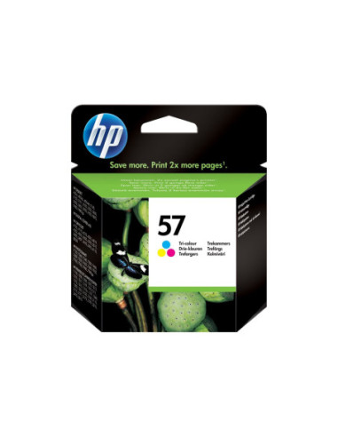 HP 57 original Ink cartridge C6657AE UUS tri-colour high capacity 17ml 500 pages 1-pack