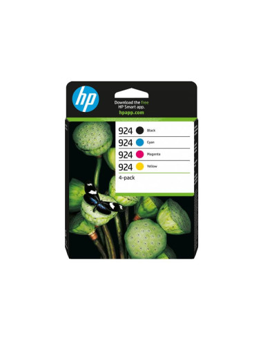 HP 924 CMYK Original Ink Cartridge 4-Pack