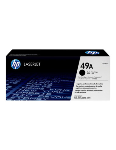 HP 49A original LaserJet Toner cartridge Q5945A black standard capacity 2.500 pages 1-pack