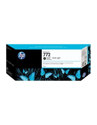 HP 772 original Ink cartridge CN635A matte black standard capacity 300ml 1-pack