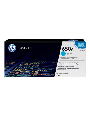 HP original Colour LaserJet CE271A Toner cartridge cyan standard capacity 15.000 pages 1-pack