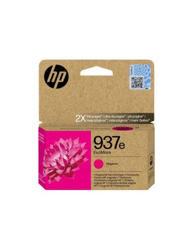 HP 937e EvoMore Magenta Original Ink Cartridge