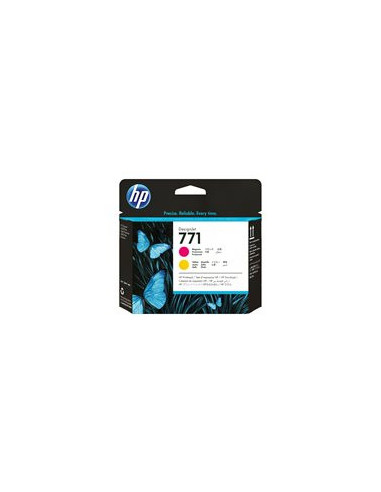 HP 771 original printhead CE018A magenta and yellow