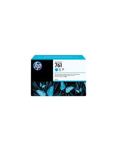 HP 761 original Ink cartridge CM994A cyan standard capacity 400ml 1-pack