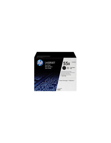 HP original LaserJet CE255XD original Toner cartridge black high capacity 2-pack