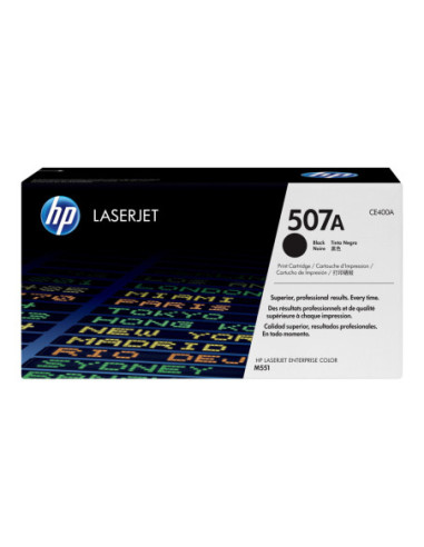 HP 507A original original Toner cartridge CE400A black standard capacity 5.500 pages 1-pack