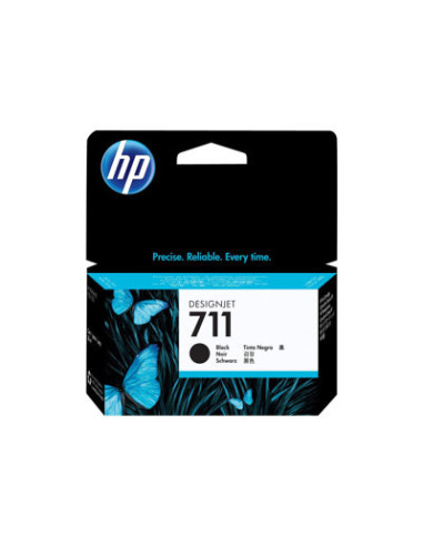 HP 711 original Ink cartridge CZ129A black standard capacity 38ml 1-pack