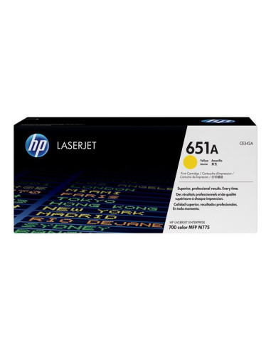 HP 651A original Toner cartridge CE342A yellow standard capacity 16.000 pages 1-pack